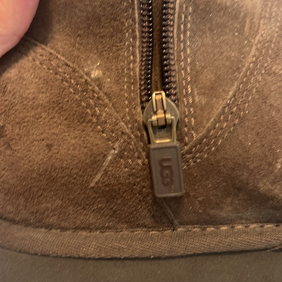 Ugg dark brown size 10 side zip boots! - Picture 8 of 8